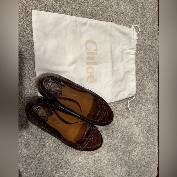 Chloe ballet flats size 37.5 - Picture 1 of 6